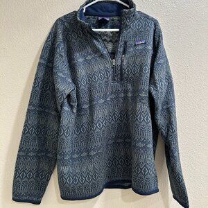 Men's Quarter Zip Patagonia Fleece
